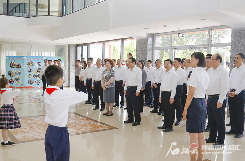 浙江省党政代表团来疆考察对接对口支援工作