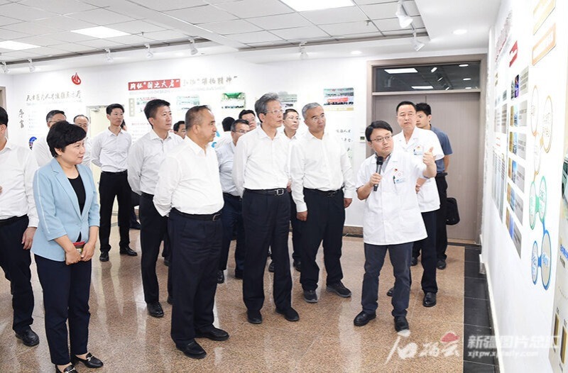 天津市党政代表团来疆考察对接对口支援工作